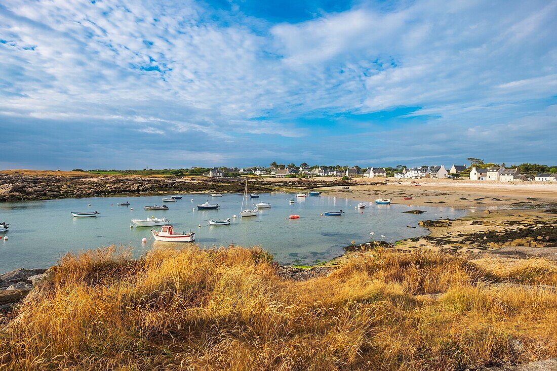 Frankreich, Finistere, Iroise Meer, Porspoder, Umgebung der Insel Melon