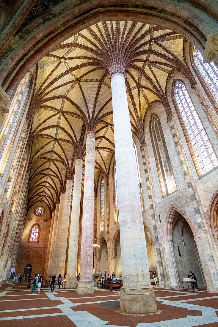 Frankreich, Haute Garonne, Toulouse, die Kirche der Jakobiner