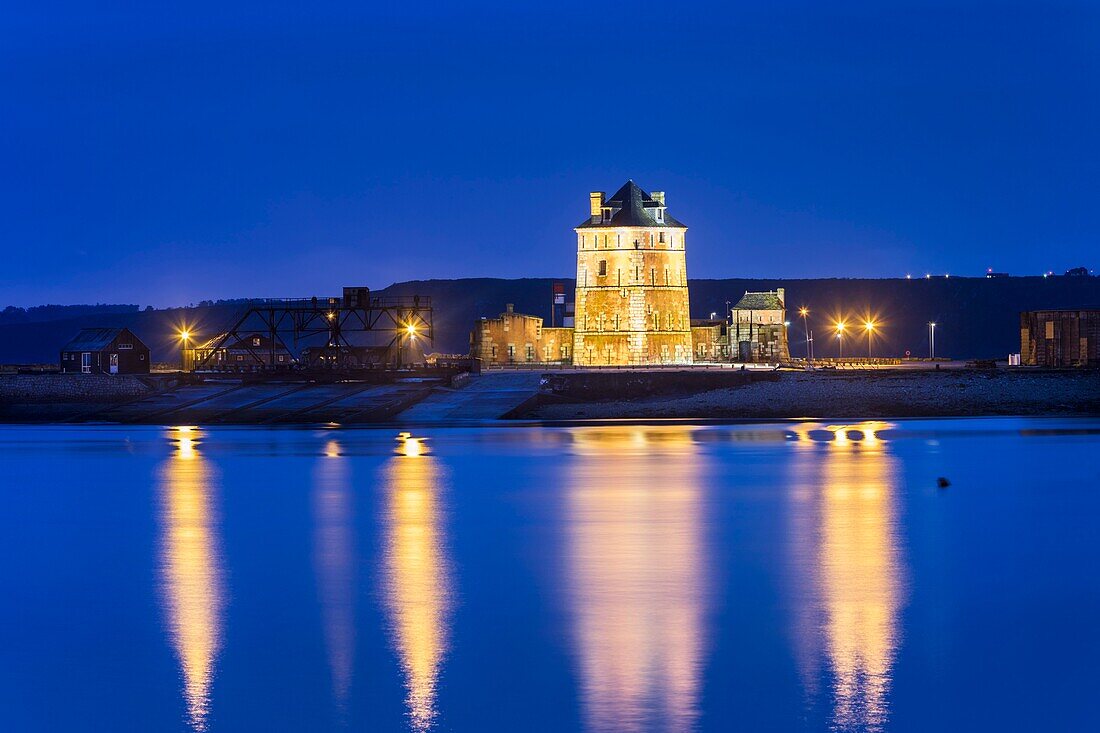 Frankreich, Finistere, Regionaler Naturpark, Camaret sur Mer, Der Vauban-Turm, denkmalgeschützt