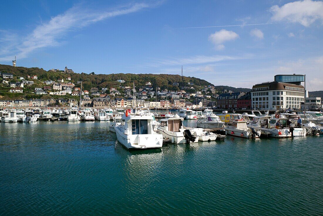 France, Seine Maritime, Fecamp, port