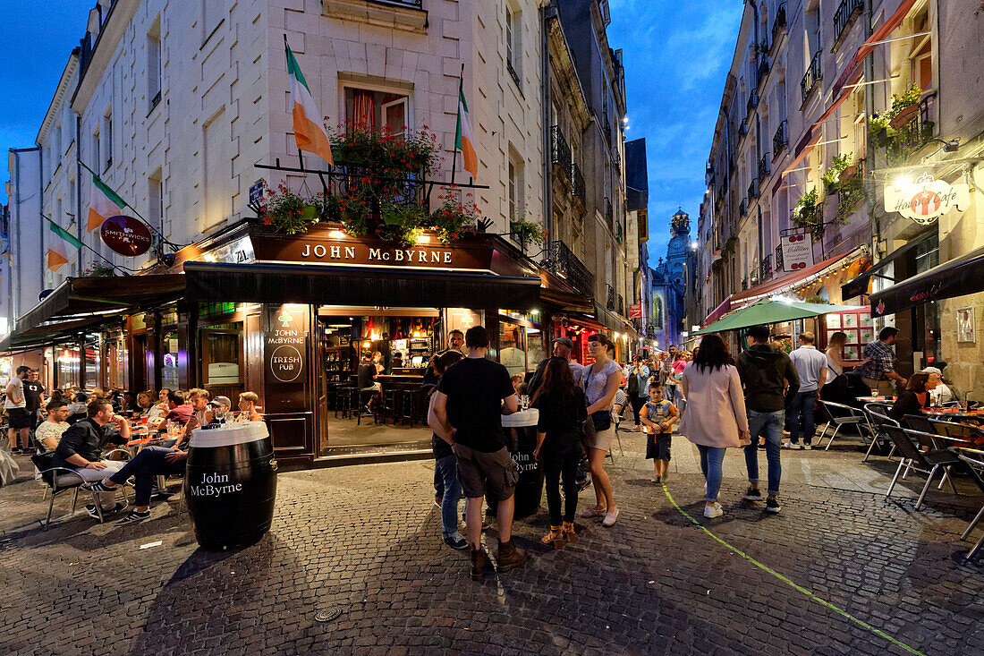 Frankreich, Loire Atlantique, Nantes, die Rue de la Juiverie