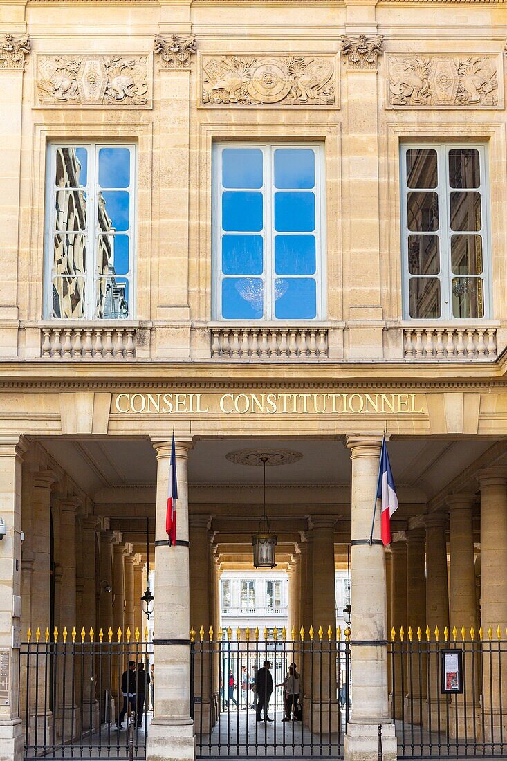 Frankreich, Paris, Palais Royal, der Verfassungsrat, die große Ehrentreppe