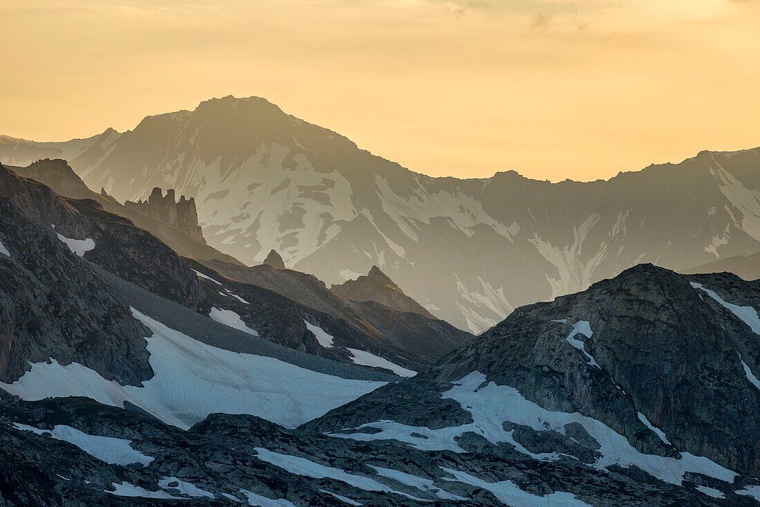France, Hautes Alpes, Nevache, La Clarée valley, Col des Rochilles