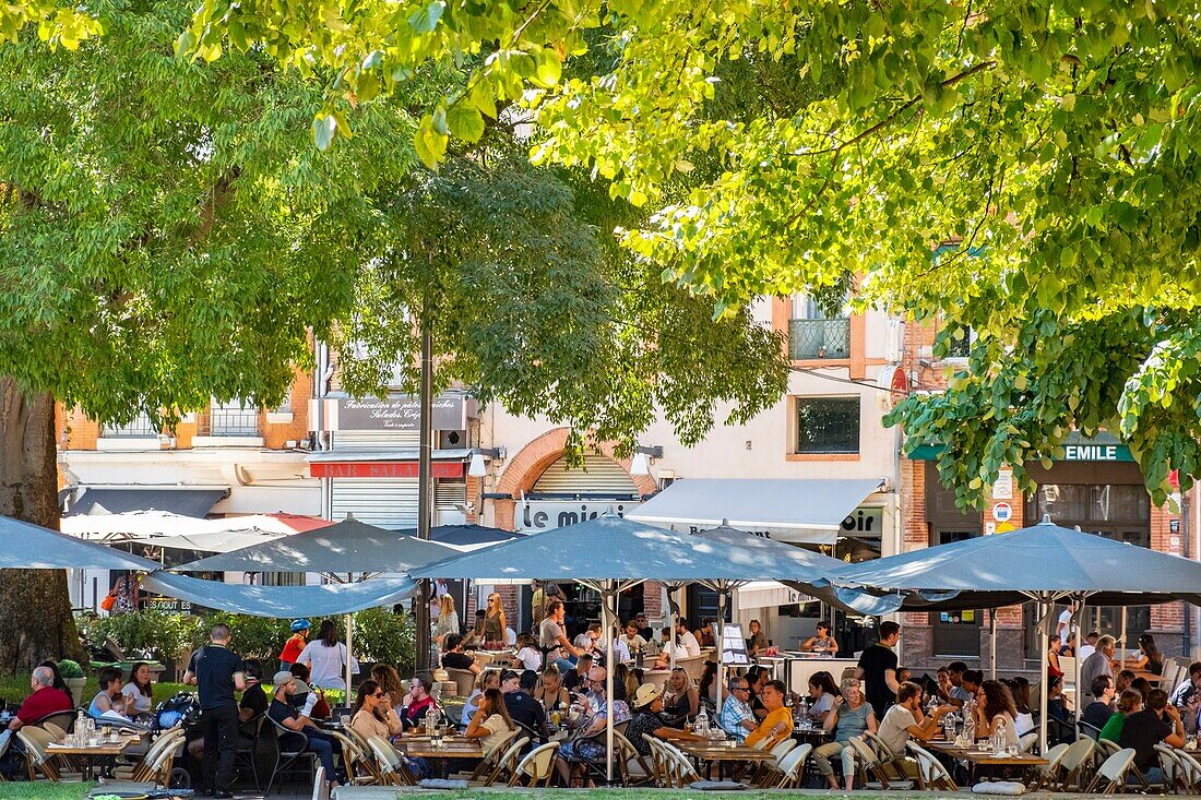 France, Haute Garonne, Toulouse, place Saint Georges