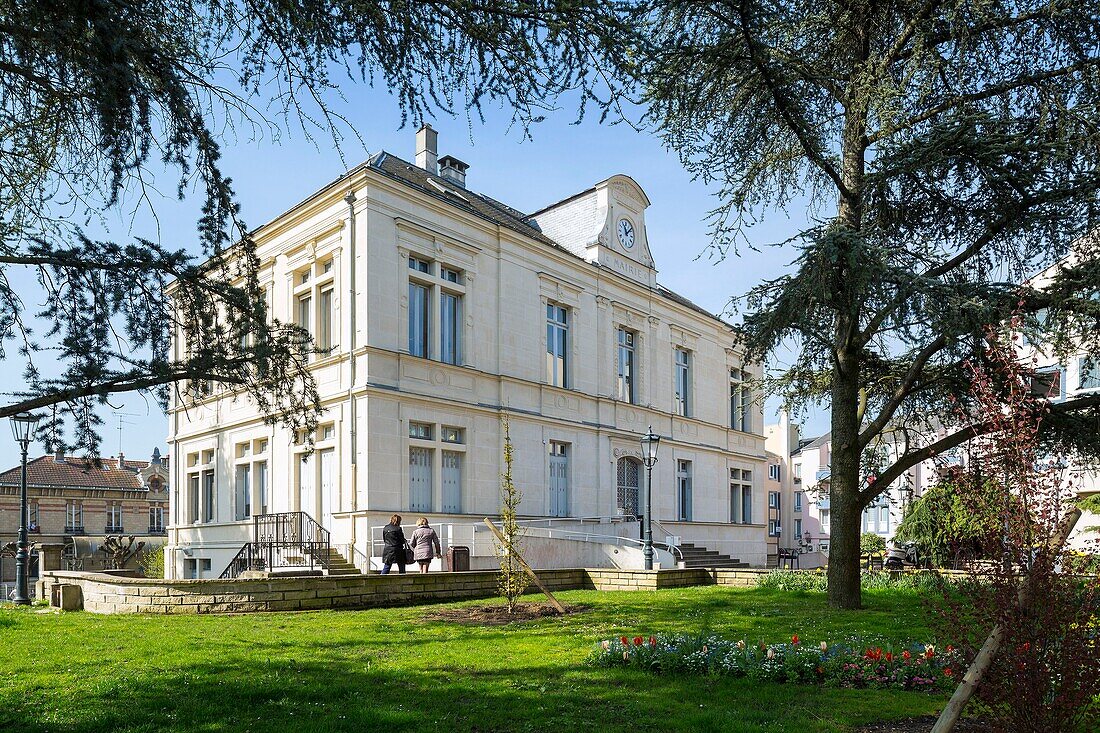 France, Val de Marne, Fontenay sous Bois, Old Town Hall