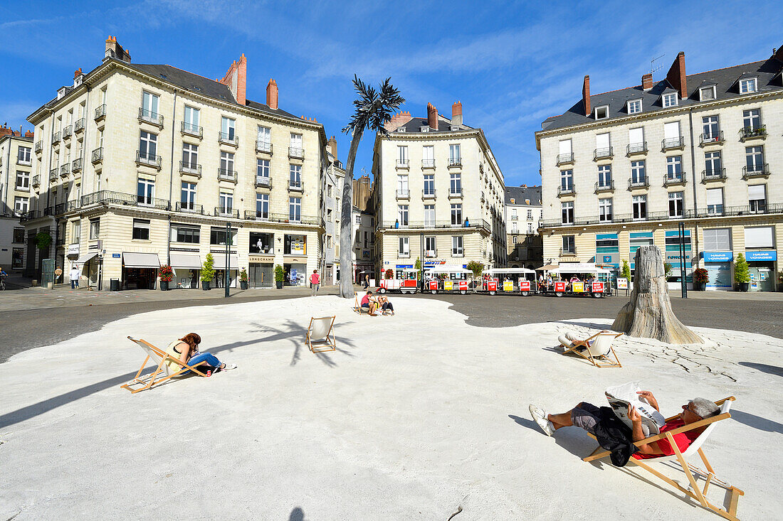 France, Loire Atlantique, Nantes, Place Royale