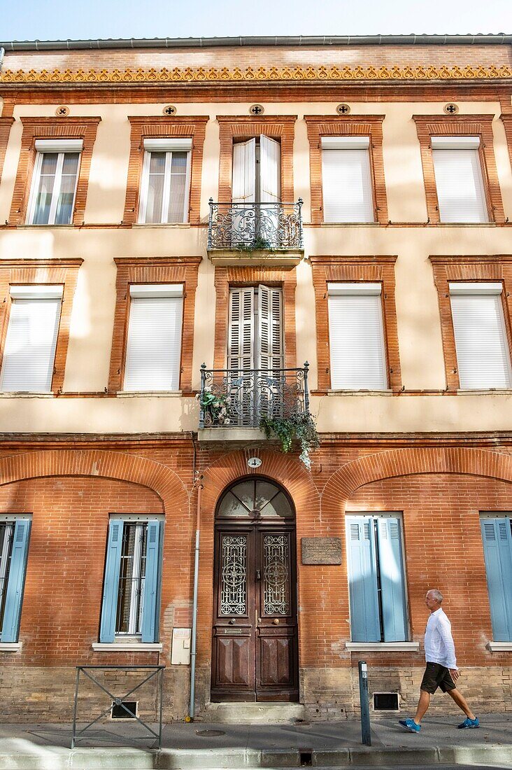 Frankreich, Haute Garonne, Toulouse, Geburtsort von Carlos Gardel