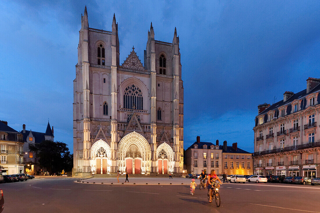 Frankreich, Loire Atlantique, Nantes, Kathedrale St. Peter und St. Paul