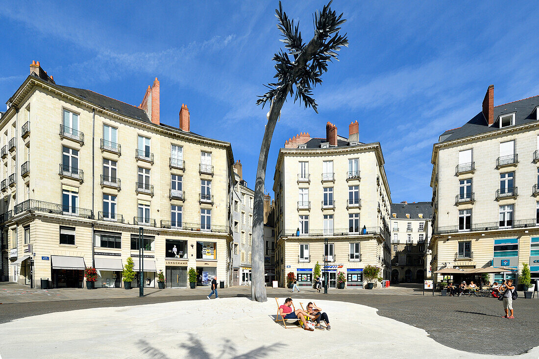 France, Loire Atlantique, Nantes, Place Royale