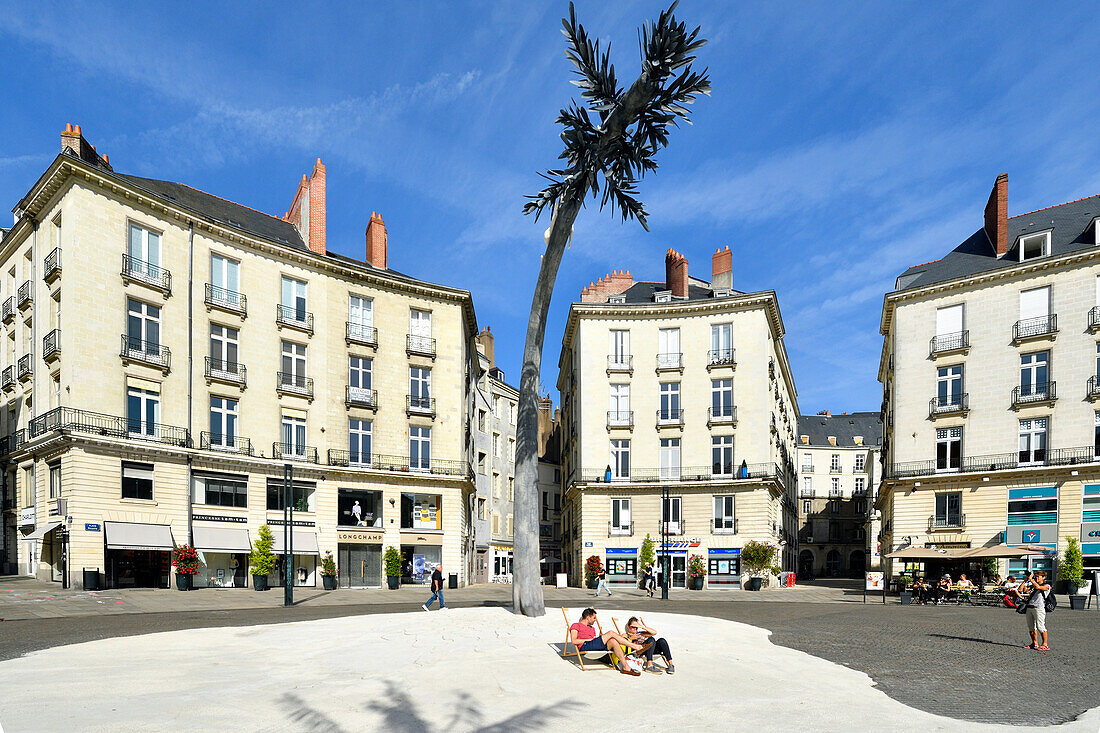 Frankreich, Loire Atlantique, Nantes, Place Royale
