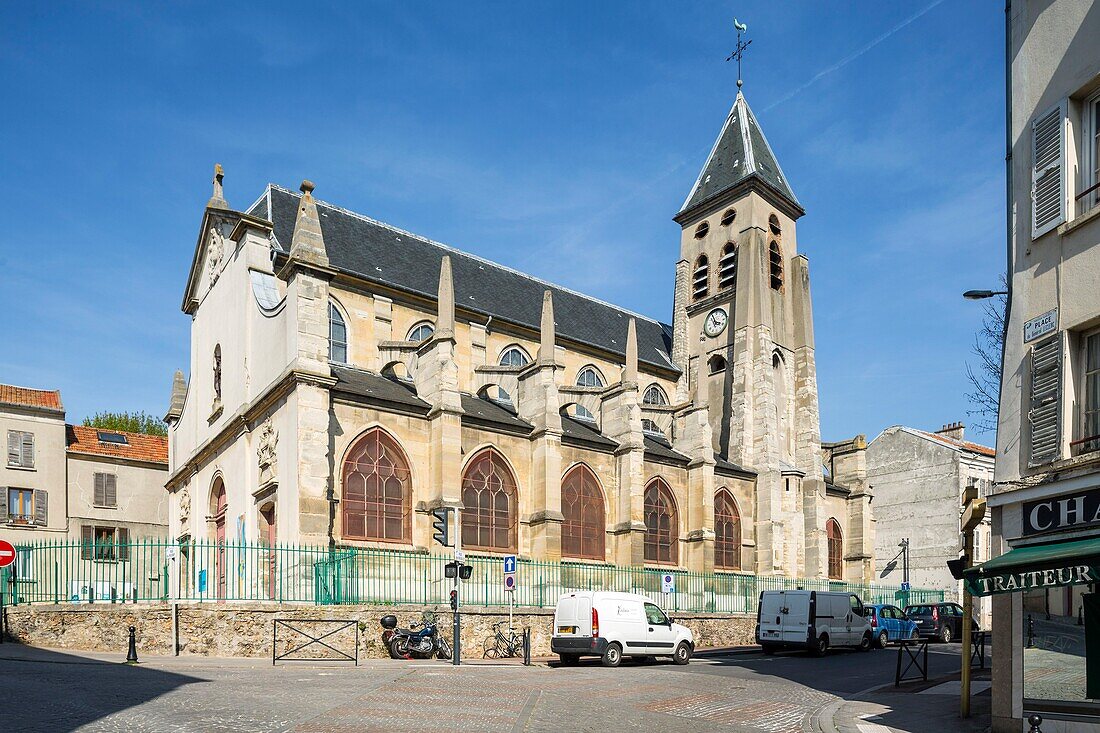 France, Val de Marne, Fontenay sous Bois, Eglise Saint Germain l'Auxerrois