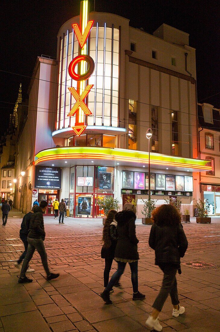 Frankreich, Bas Rhin, Straßburg, Altstadt auf der Liste des UNESCO-Weltkulturerbes, VOX-Kino