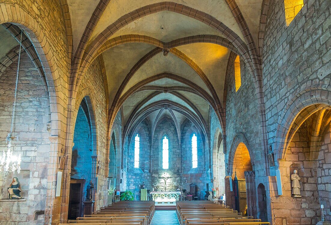 France, Correze, Dordogne valley, Meyssac, Saint Vincent et Saint Roch church