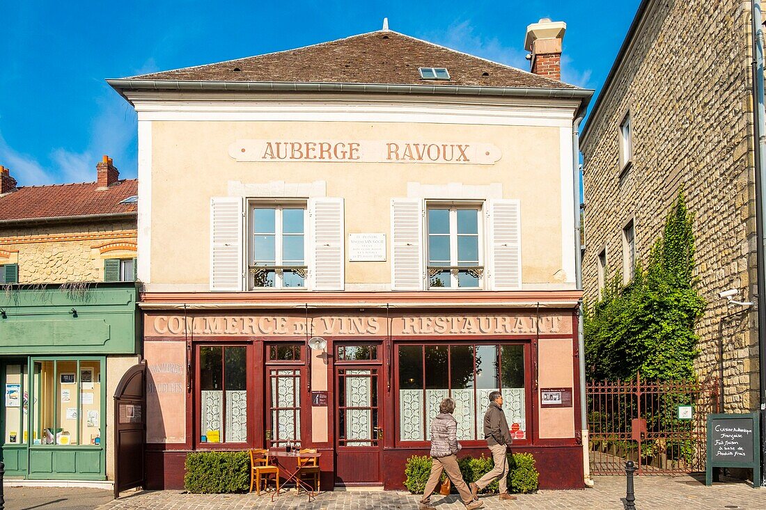 France, Val d'Oise, Auvers sur Oise, Ravoux inn where Van Gogh lived before his death, regional park of the French Vexin