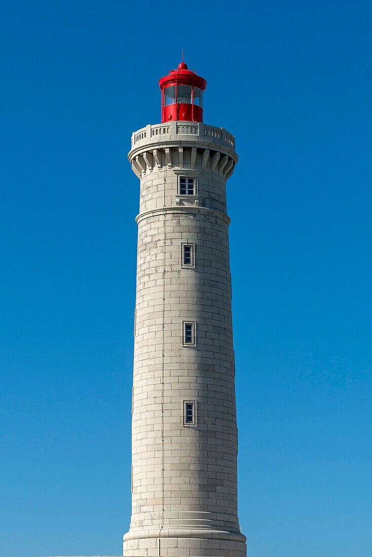 France, Herault, Sete, Lighthouse of the Mole Saint-Louis