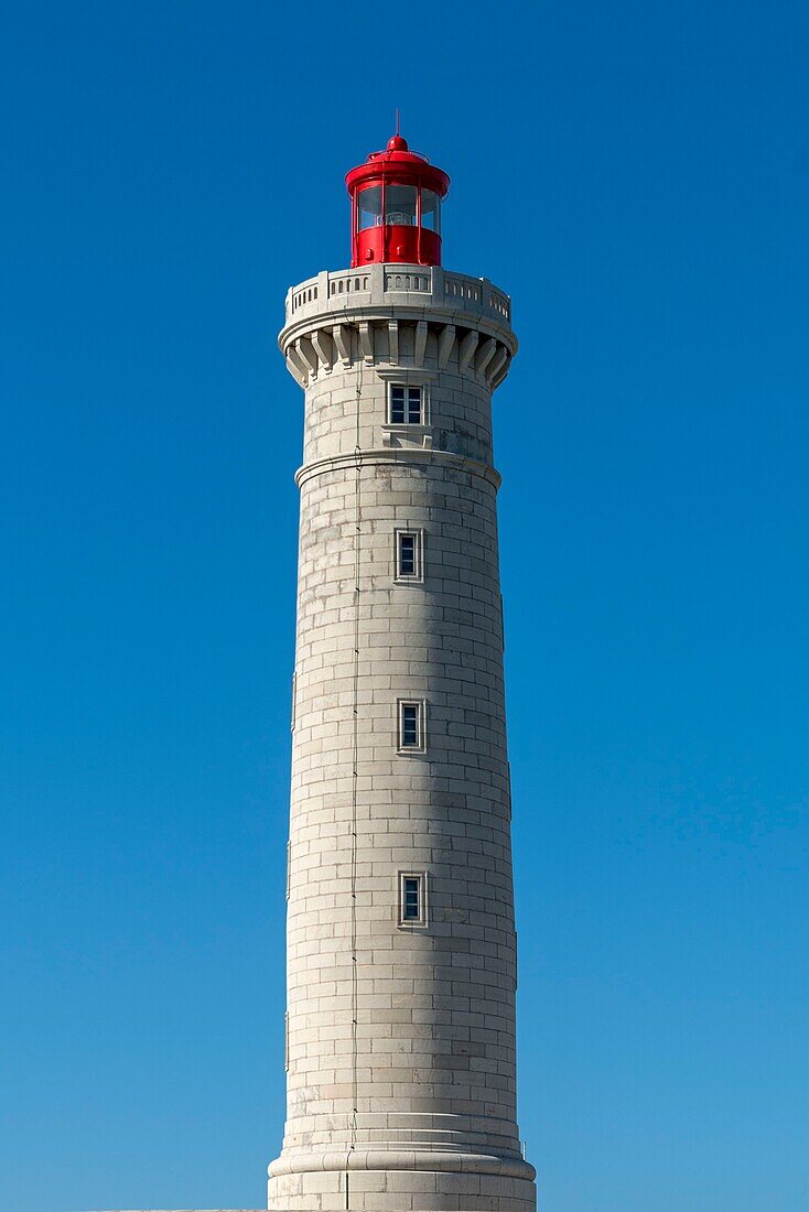 Frankreich, Herault, Sete, Leuchtturm der Mole Saint-Louis