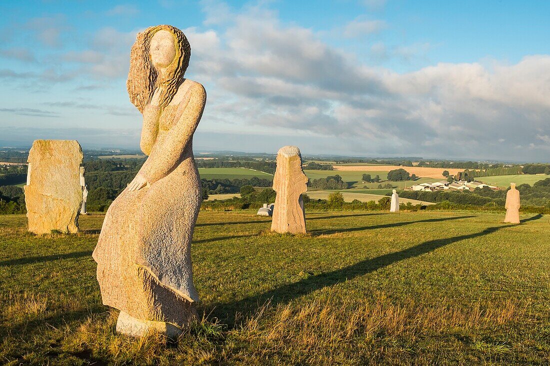 France, Cotes d'Armor, Carnoet, the valley of saints, Riwanon by Marie Le Scanve (assistant) and Christophe Le Baquer (2016)