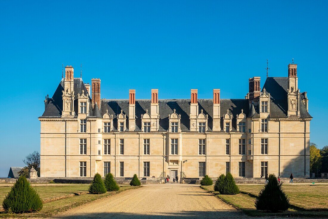 France, Val d'Oise, Ecouen, the castle, national museum of the Renaissance