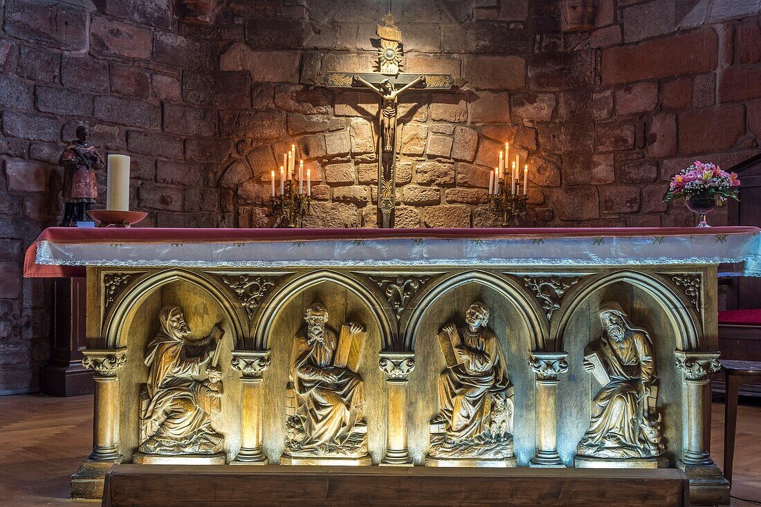 France, Correze, Dordogne valley, Meyssac, Saint Vincent et Saint Roch church