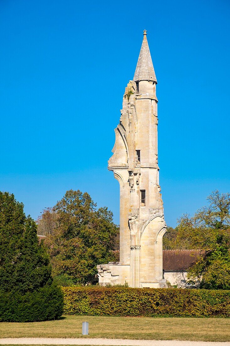 Frankreich, Val d'Oise, Asnieres sur Oise, die Zisterzienserabtei von Royaumont