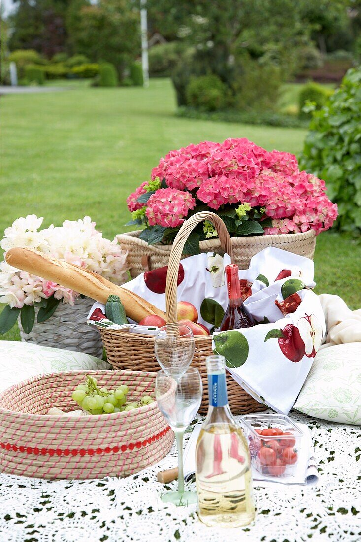 Picknick im Garten