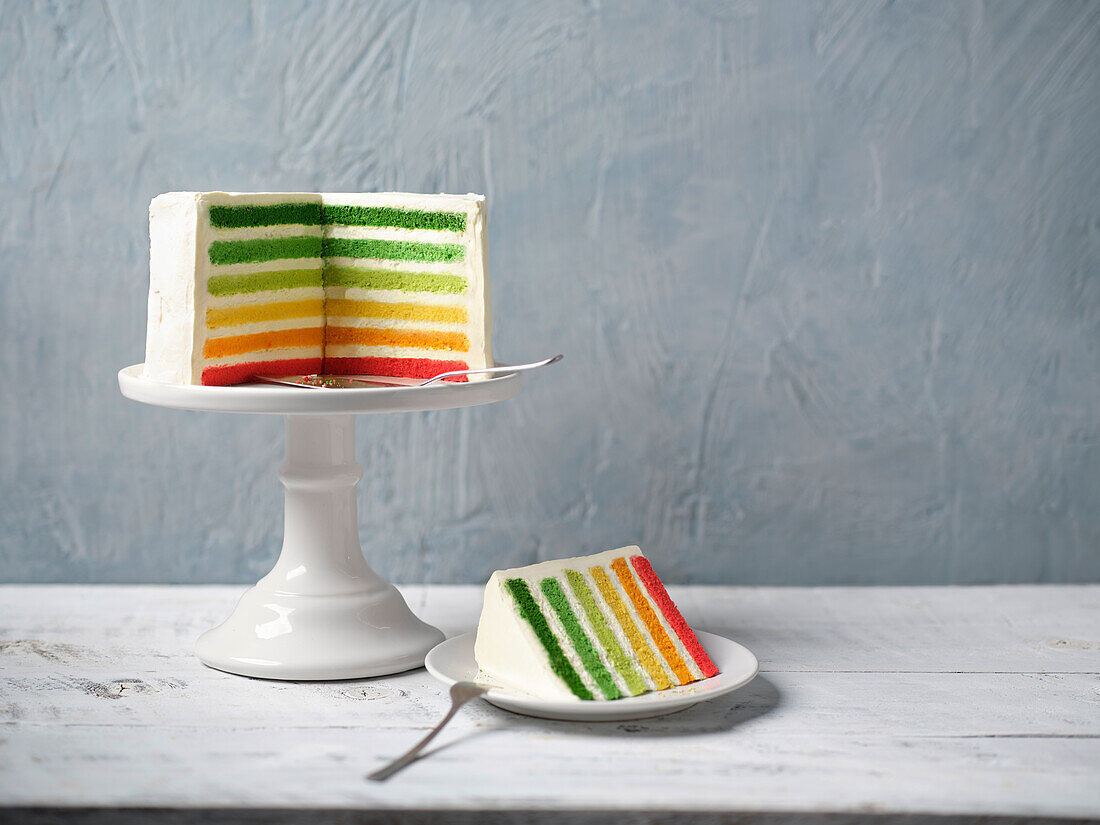 Rainbow cake