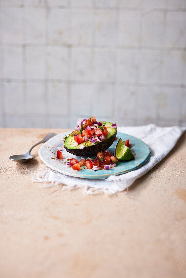 Deconstructed Guacamole