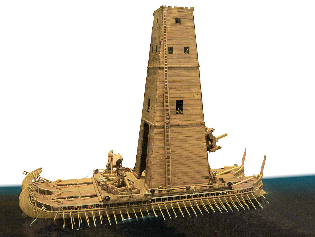 Model of Naval siege engine