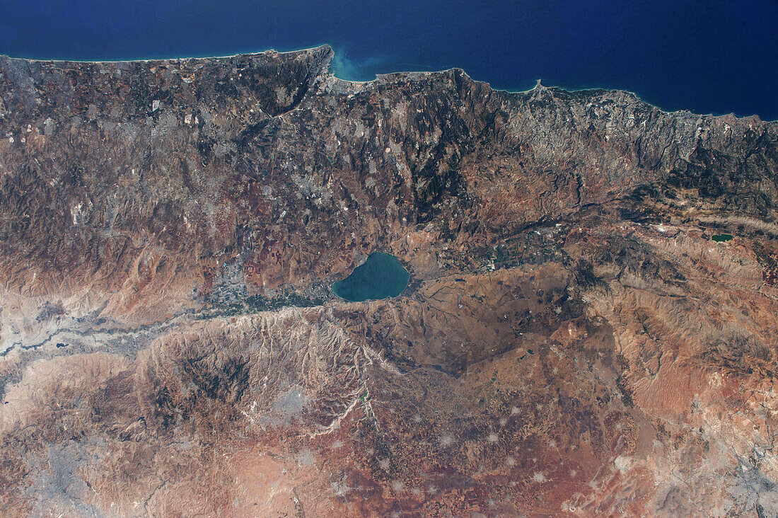 Eastern Mediterranean area taken by ISS crewmember