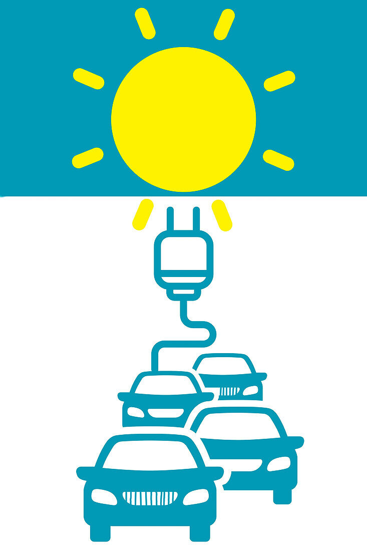 Electric vehicles, illustration