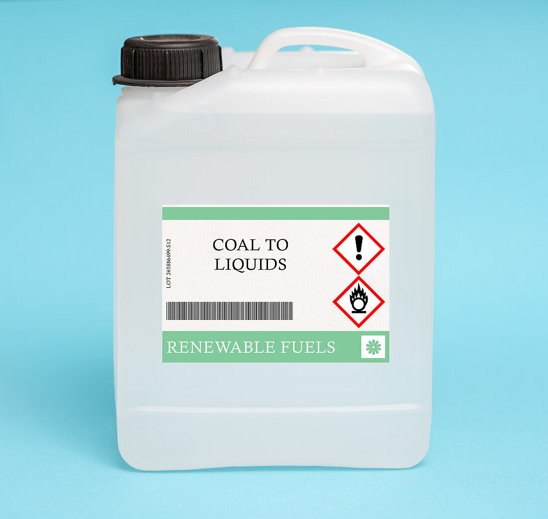 Canister of coal-to-liquids