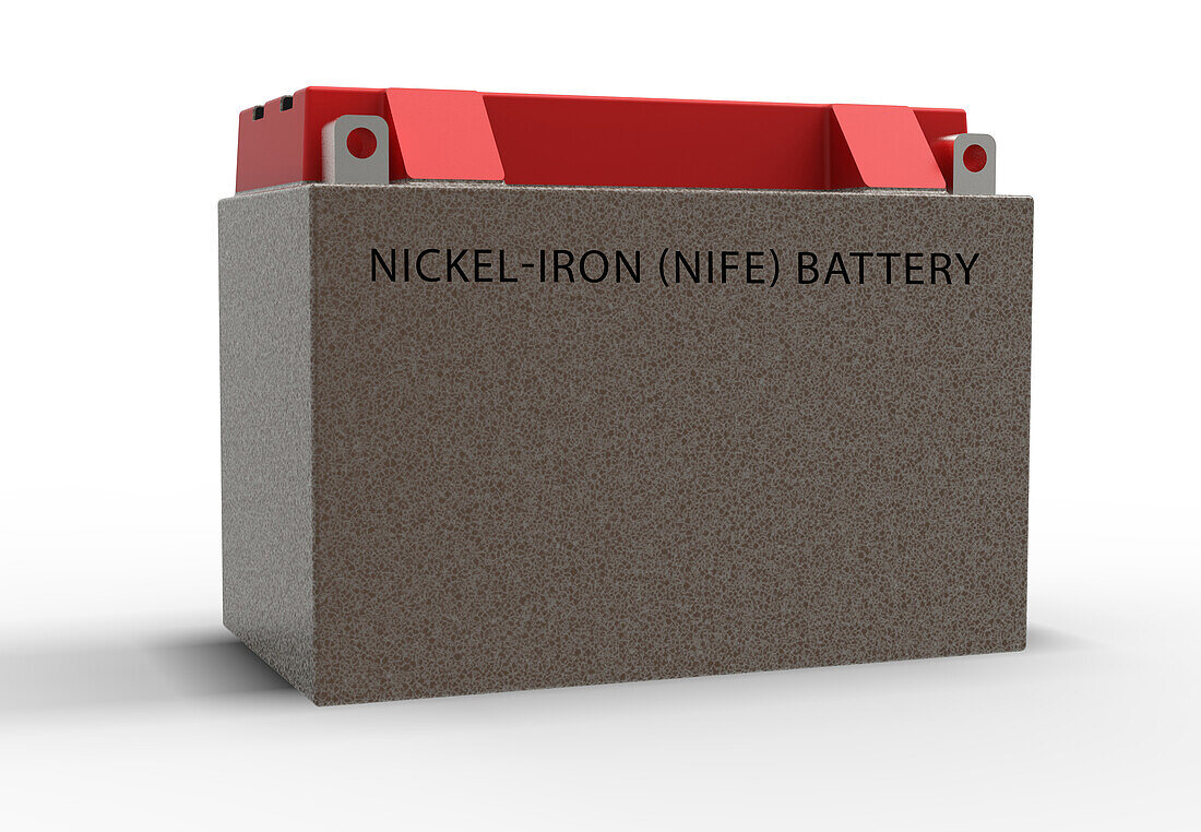 Nickel-iron battery