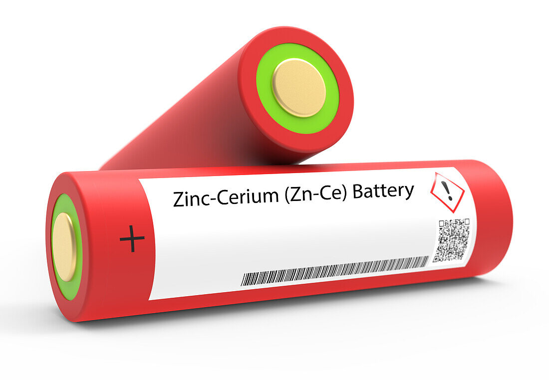 Zinc-cerium battery