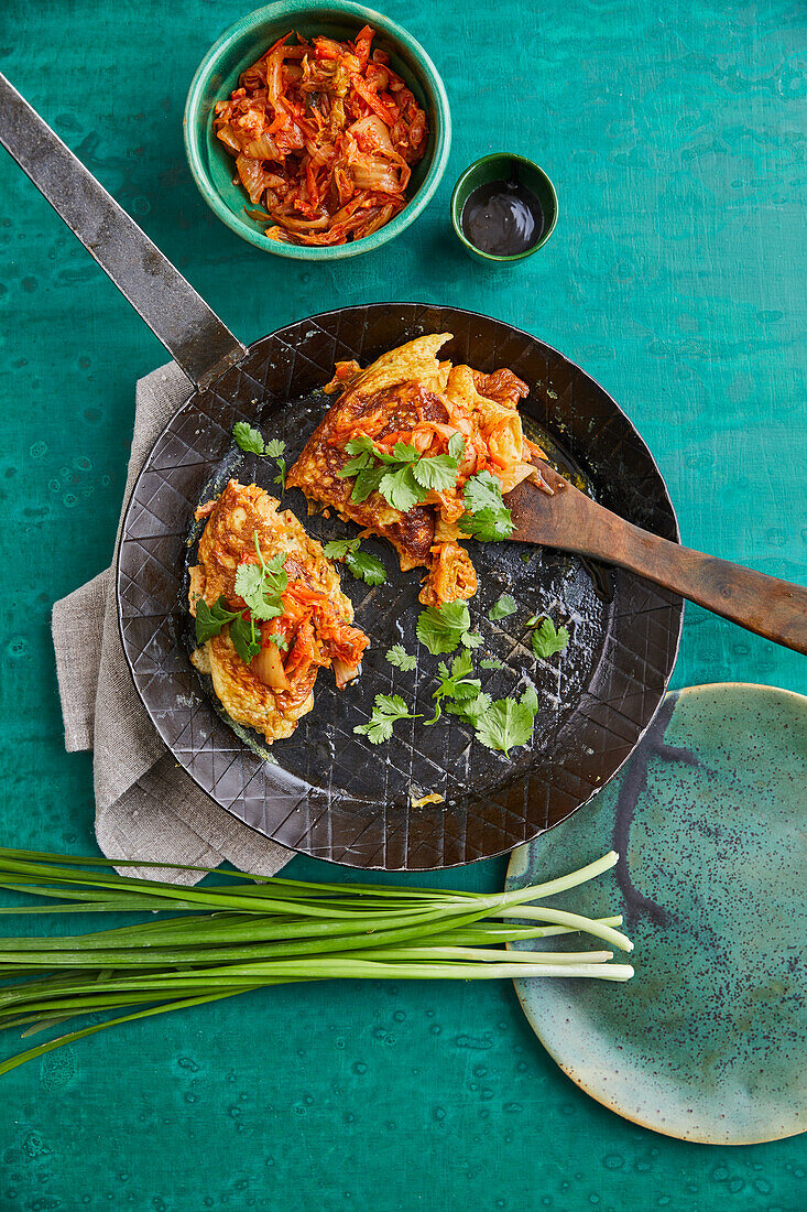 Kimchi-Omelette