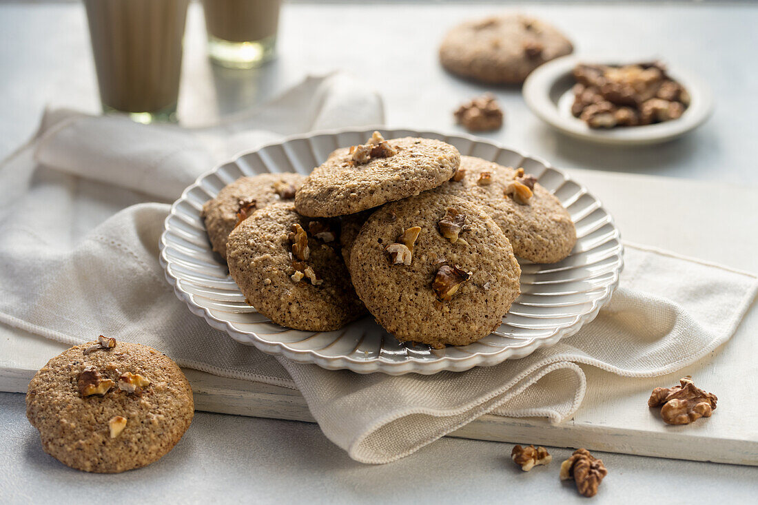 Persian walnut biscuits