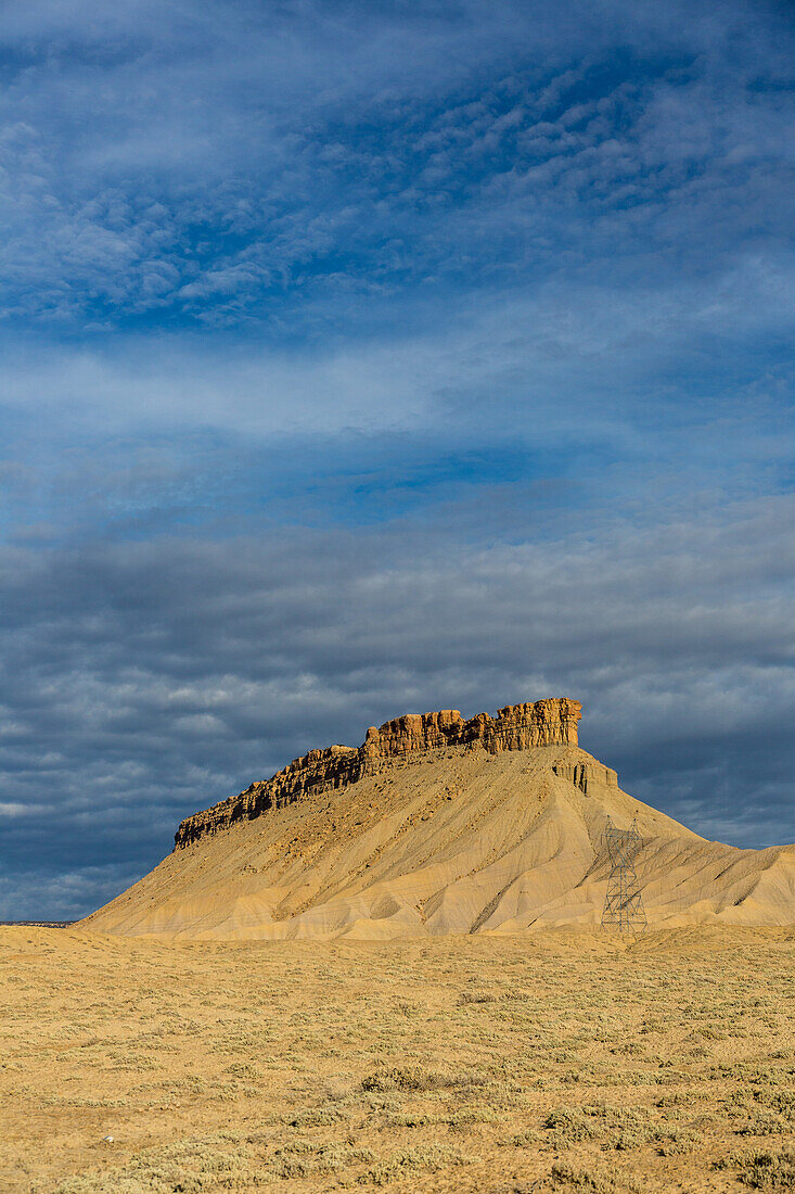 Head Draw Mesa on the Ute Mountain Indian Reservation near the Four Corners area of southwestern Colorado.