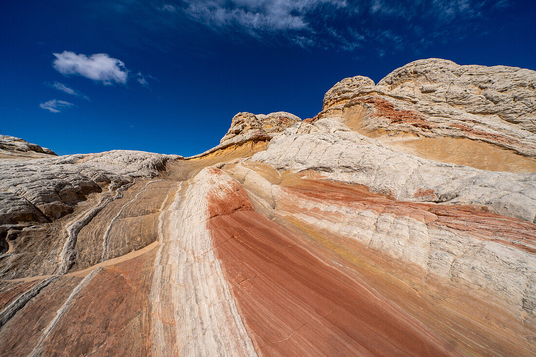 Detail des Lollipop Rock in der White Pocket Recreation Area, Vermilion Cliffs National Monument, Arizona