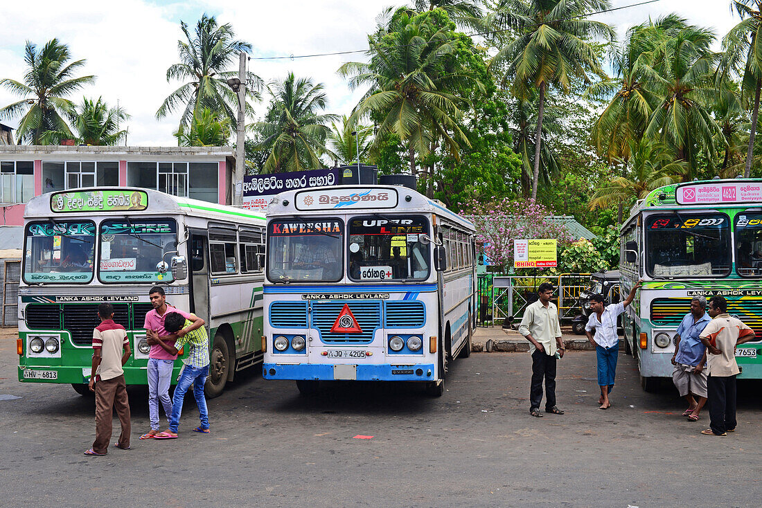 Busbahnhof Embilipitiya, Sri Lanka