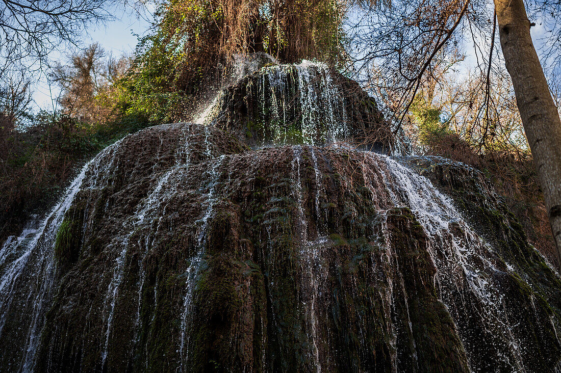 Naturpark Monasterio de Piedra, rund um das Monasterio de Piedra (Steinkloster) in Nuevalos, Zaragoza, Spanien