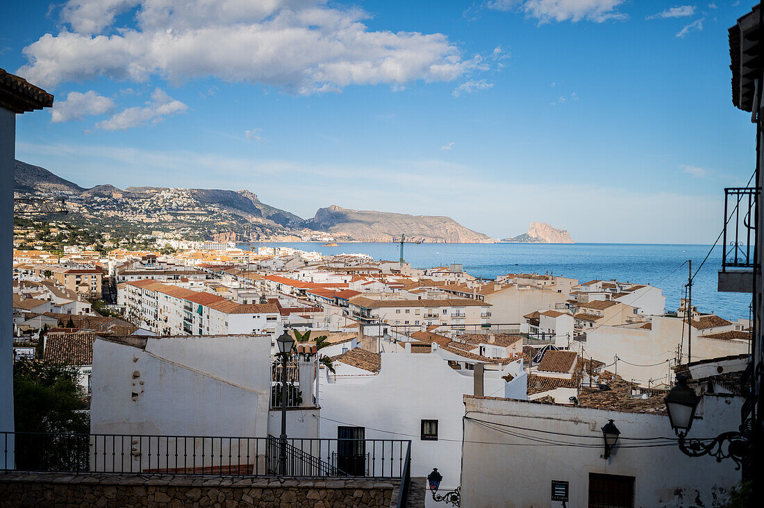 Beautiful view of Altea, Alicante Spain