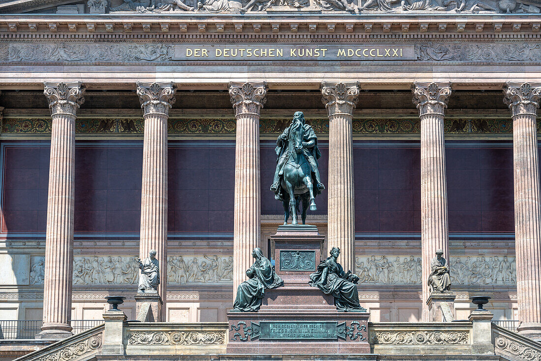 Altes Kunstmuseum in Berlin Deutschland