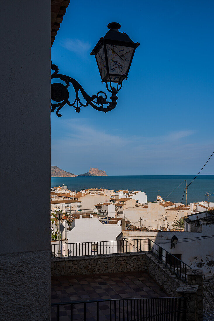 Schöne Aussicht auf Altea, Alicante Spanien