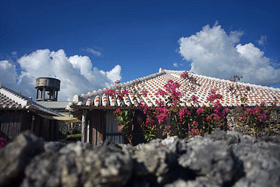 Taketomi Island in Yaeyama District, Okinawa Prefecture, Japan