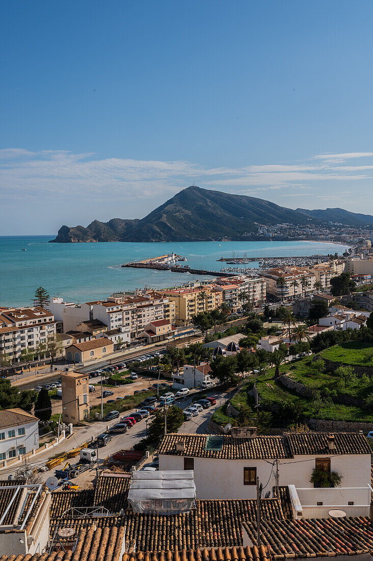 Schöne Aussicht auf Altea, Alicante Spanien