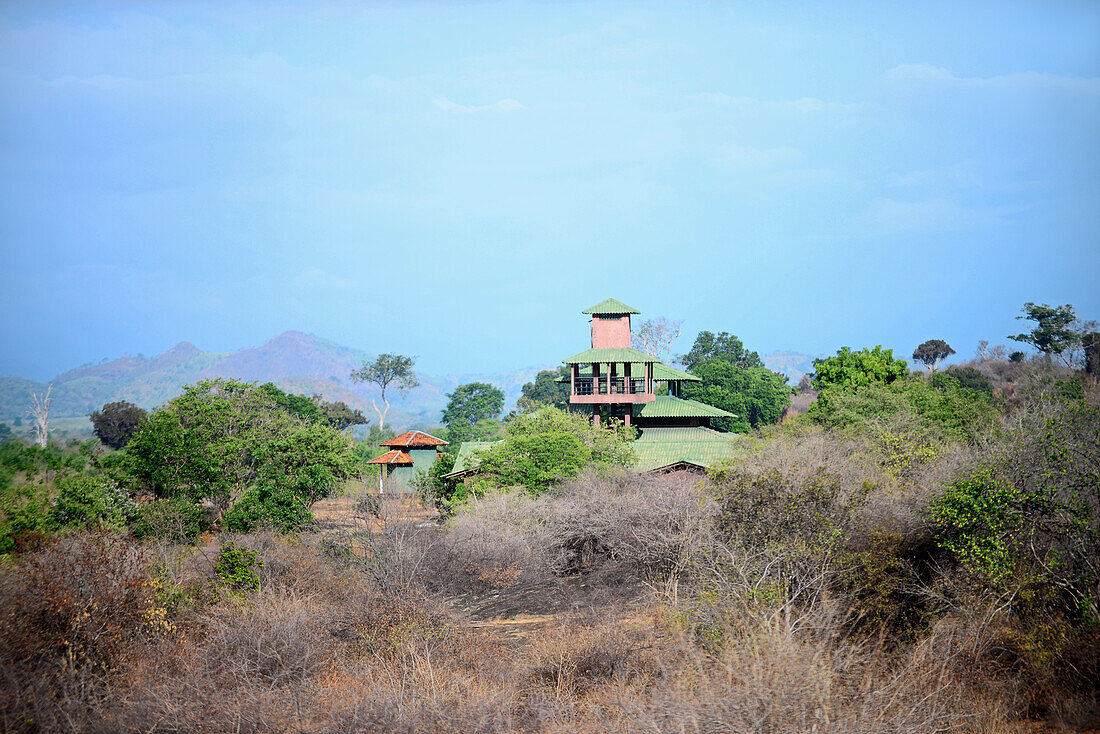 Udawalawe National Park, on the boundary of Sabaragamuwa and Uva Provinces, in Sri Lanka.