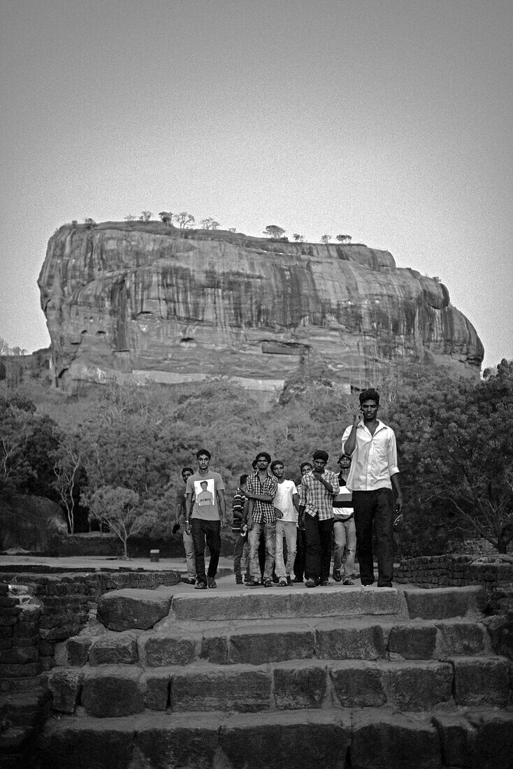 Sigiriya or Sinhagiri, ancient rock fortress located in the northern Matale District near the town of Dambulla in the Central Province, Sri Lanka.