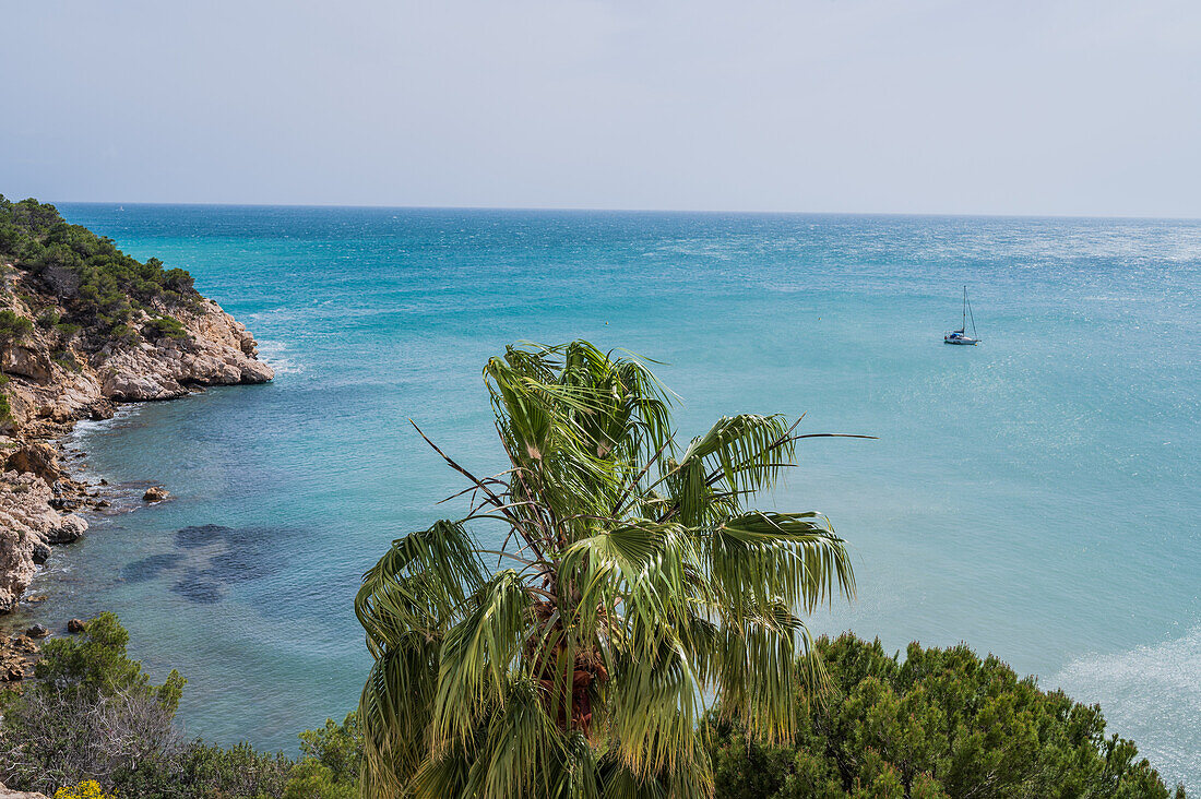 Cala Mascarat in Altea, Alicante, Spanien