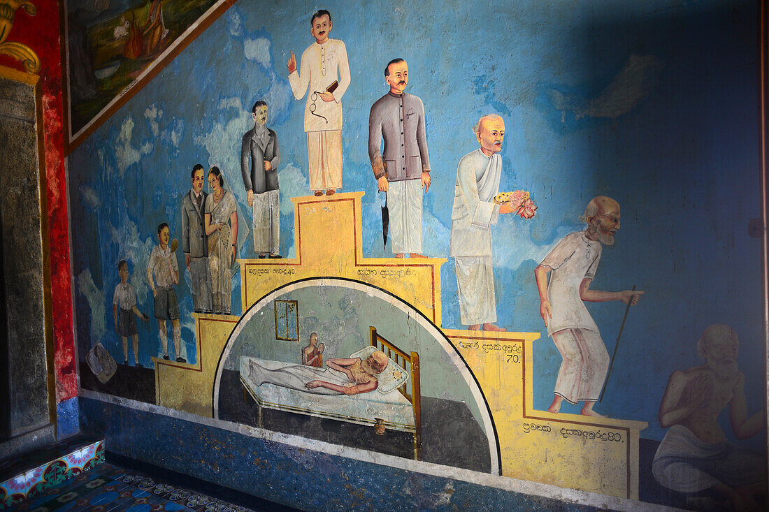 Yatagala Raja Maha Viharaya Buddhist temple, Unawatuna, Sri Lanka