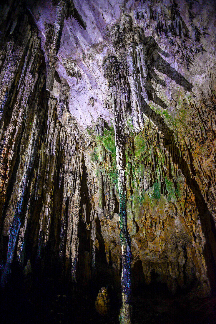 Höhlen der Kunst (Coves díArtr) in der Gemeinde Capdepera, im Nordosten der Insel Mallorca, Spanien