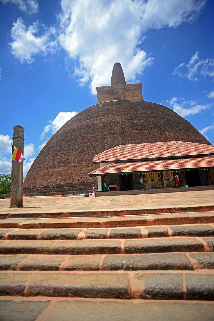 Das buddhistische Kloster Abhayagiri in Anuradhapura, Sri Lanka